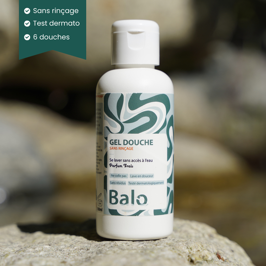 Gel Douche sans rinçage - 100ml