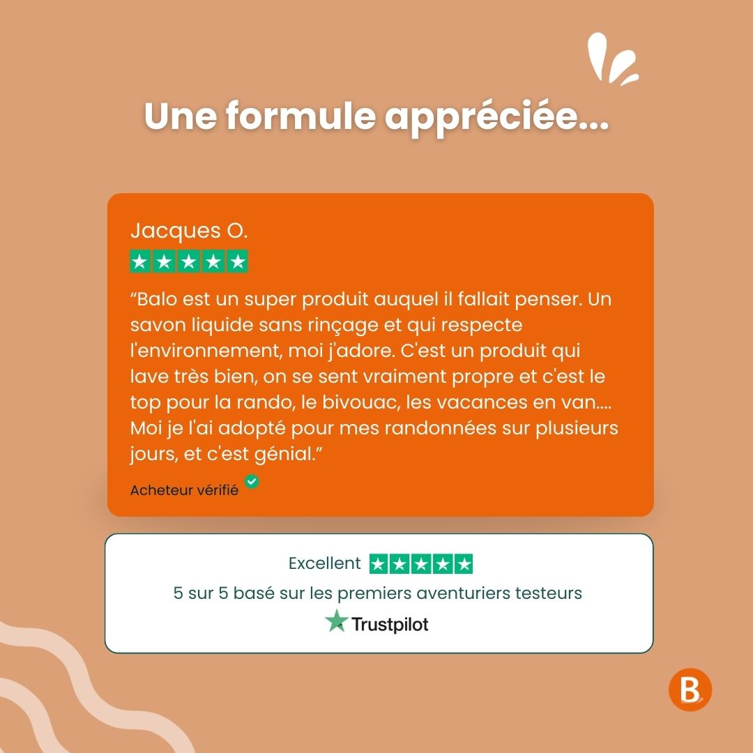 Shampoing sans rinçage - 100ml