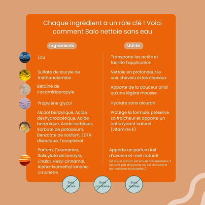 Shampoing sans rinçage - 100ml